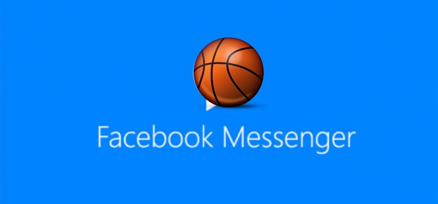 Facebook Messenger Basketball Game