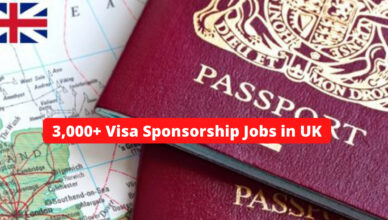 Visa Sponsorship Jobs in United Kingdom