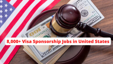 8,000+ Visa Sponsorship Jobs in United States